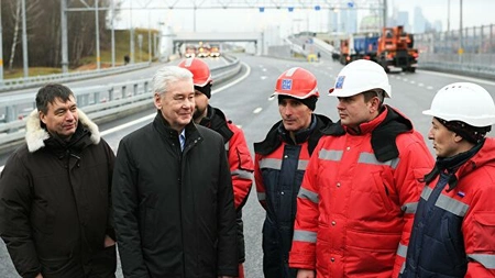 В столице был открыт еще один отрезок дублера Кутузовского проспекта