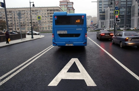 В этом году в столице появятся 40 километров новых выделенных полос