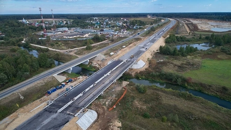 До конца года будет запущен московский участок ЦКАД