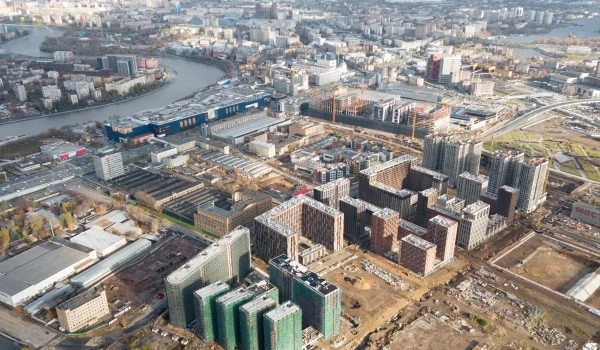В столичных промзонах за год появилось более 4,3 млн кв м недвижимости