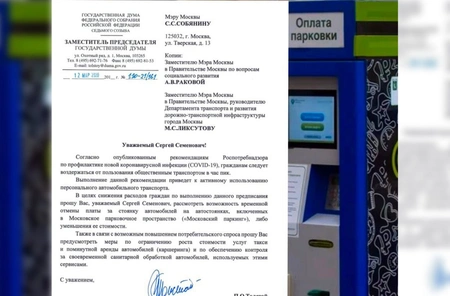 В Госдуме предложили сделать столичные парковки бесплатными из-за коронавируса