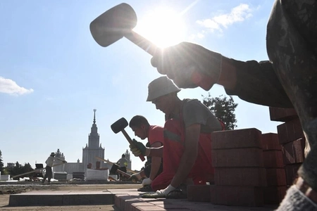 В Москве продолжают тратить бюджетные средства на благоустройство