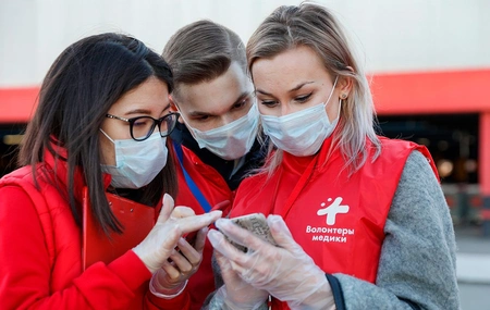 Волонтеры будут бесплатно передвигаться по Москве