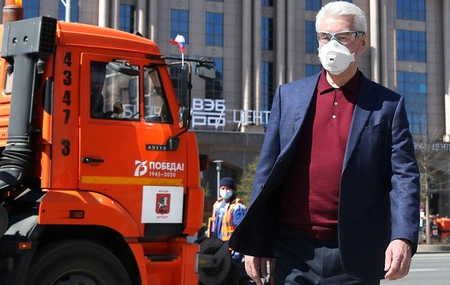 Мэр Москвы Сергей Собянин встретился с главой европейского бюро ВОЗ Хансом Клюге