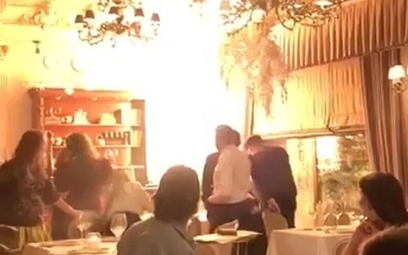 Причиной пожара в московском ресторане Butler стали запуски фейерверков прямо внутри заведения