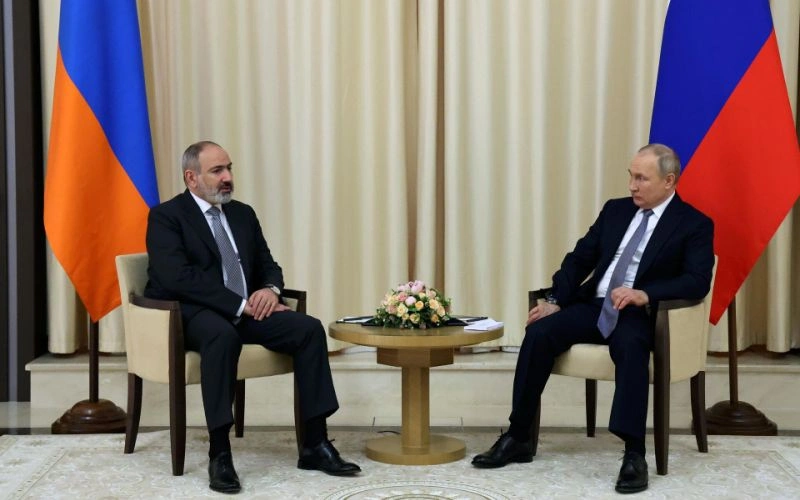 В Москве состоялась встреча Путина и премьера Армении Пашиняна