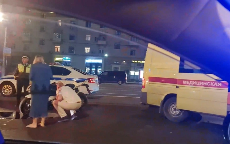 В Москве на мотоцикле попал в аварию депутат Госдумы Алексей Журавлев