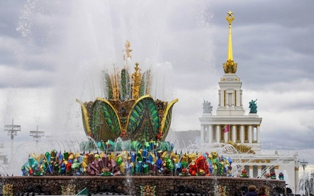 В Москве завершается сезон работы фонтанов
