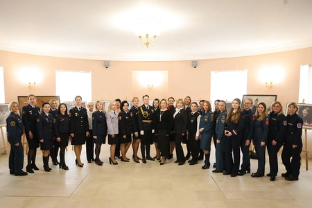 20 февраля 2023 года прошло открытие выставки «Женщины в погонах»