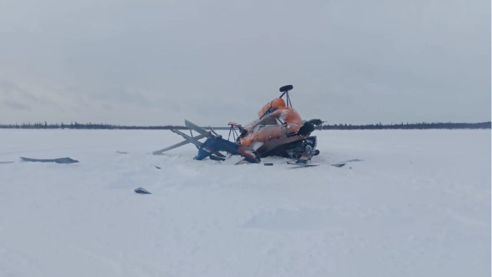 Вертолёт разбился под Мурманском
