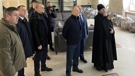 Владимир Путин запустил первые объекты историко-археологического парка в Херсонесе Таврическом