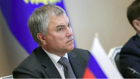 Председатель Государственной думы Вячеслав Володин поздравил женщин с 8 Марта