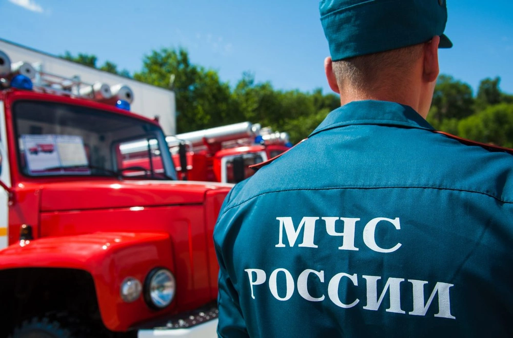В  Троицке произошло возгорание в коллекторе