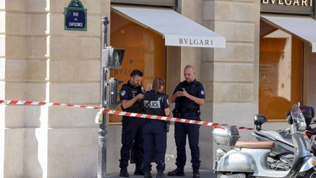 Во Франции ограбили ювелирный бутик Bulgari