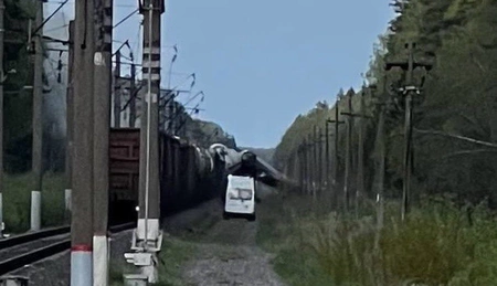 Еще один подрыв в Брянской области ж/д полотна