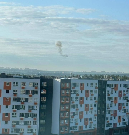 В результате атаки на Москву никто серьезно не пострадал