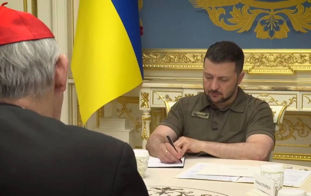 Зеленский призвал Ватикан внести свою лепту в давление на Россию