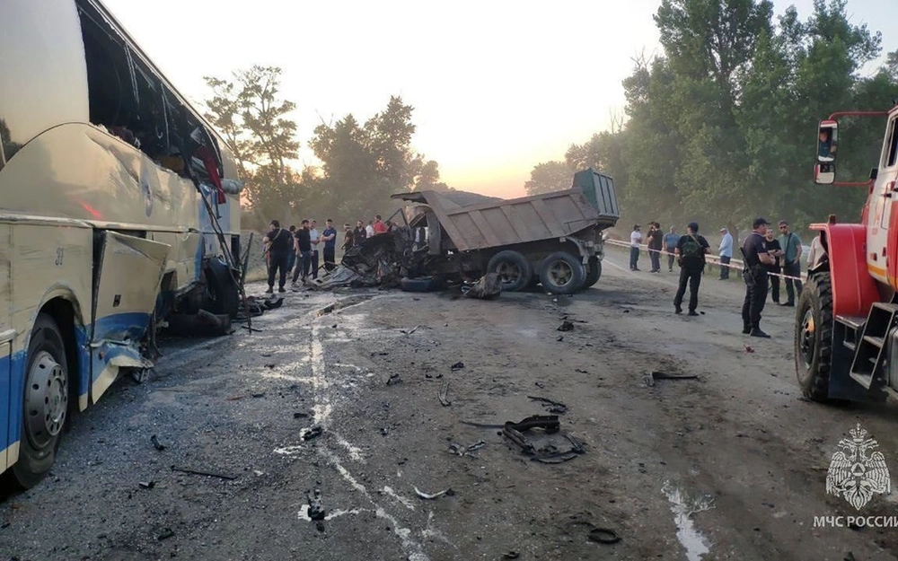 В Дагестане автобус попал в ДТП, погибло 8 человек