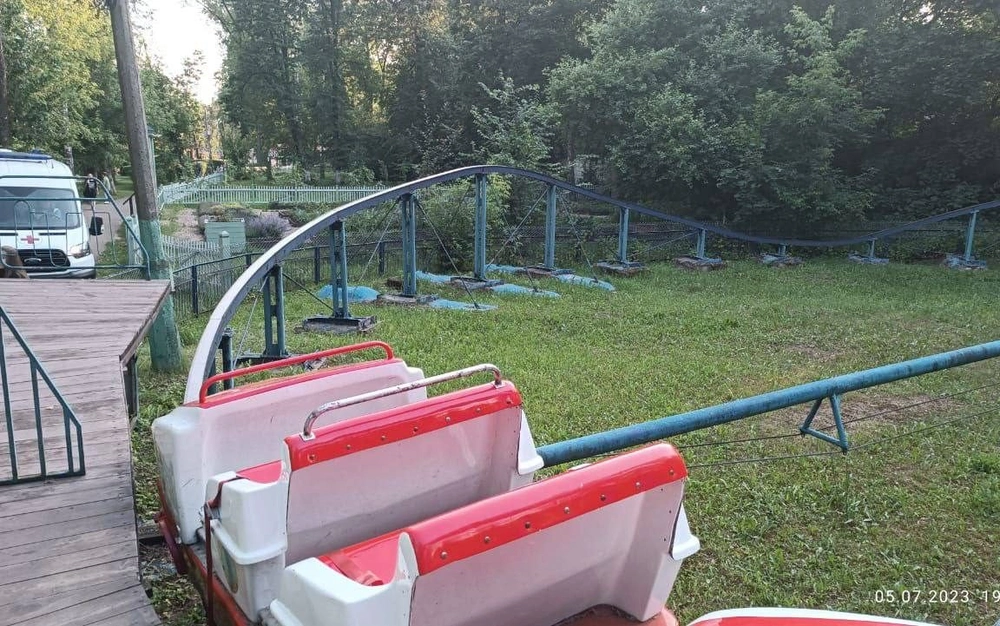 В Подмосковье произошел несчастный случай на детском аттракционе