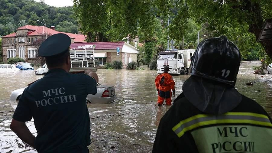 Краснодарский край страдает от удара стихии