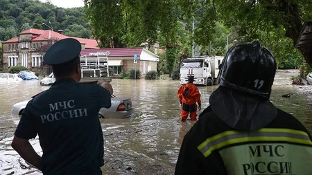 Краснодарский край страдает от удара стихии