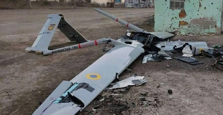 В Белгородской области сбили БПЛА турецкого производства «Bayraktar TB2»