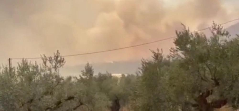 В Греции загорелся склад боеприпасов