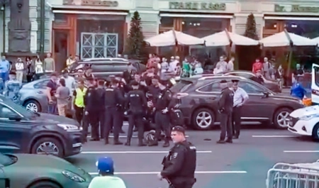 В центре Москвы произошла перестрелка