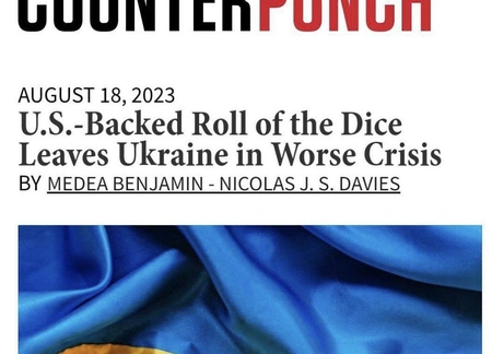 CounterPunch дали оценку действиям Джо Байдена относительно финансирования Украины