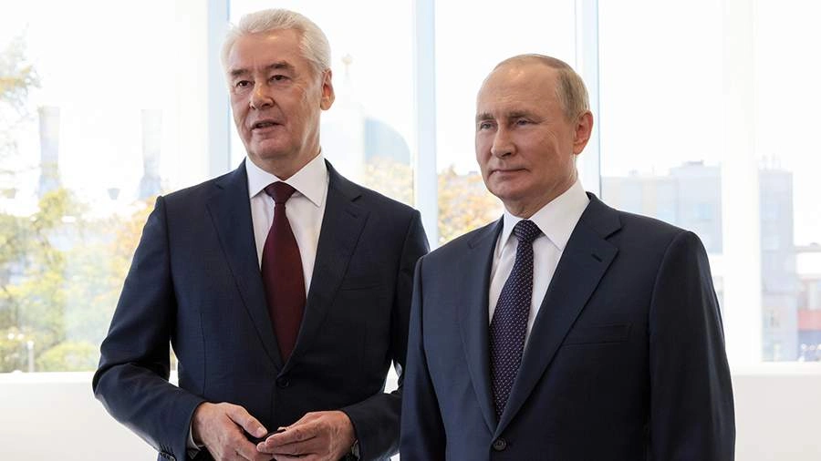 Владимир Путин и Сергей Собянин открыли движение по МЦД-3