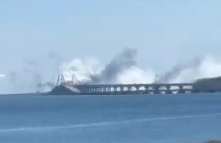 Совершенна попытка атаки ВСУ на Крымский мост