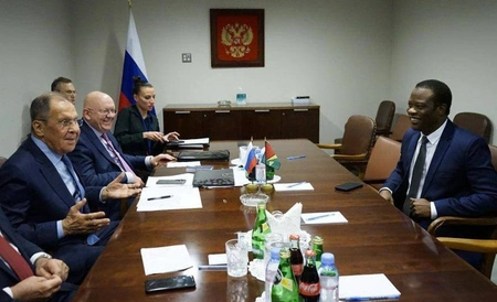 Сергей Лавров провёл встречу с главой МИД Гайаны   