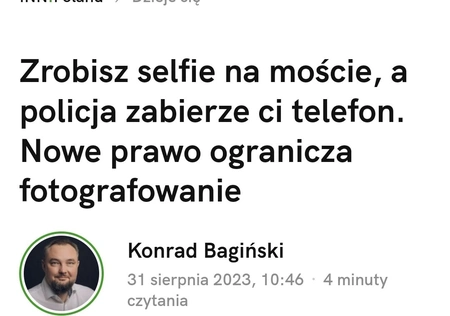 Польша ввела ограничения на съёмку ключевых объектов страны из-за страха перед РФ