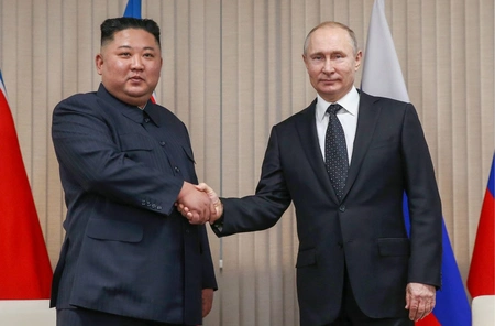 Лидер КНДР поздравил Владимира Путина с 75-летием дипотношений