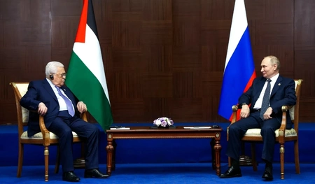 Лидеры России и Палестины провели переговоры