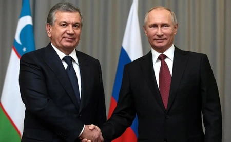 Владимир Путин: Россия занимает первое место в торговом обороте Узбекистана