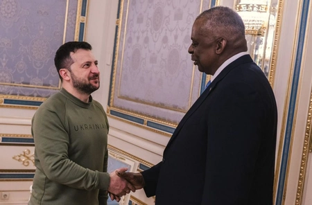 Президент Украины и глава Пентагона провели встречу
