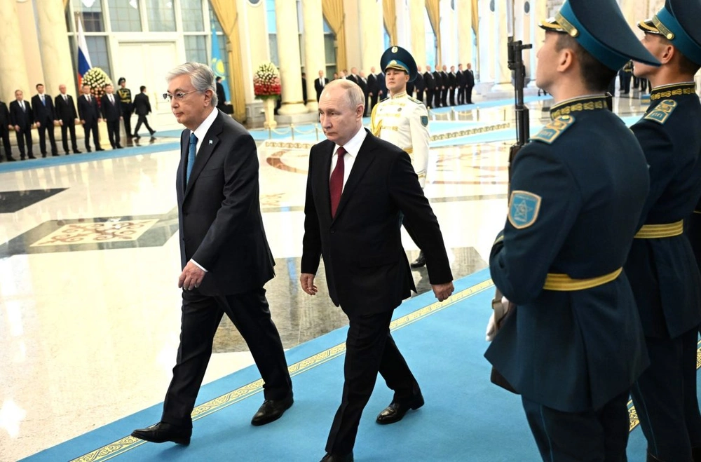 Прошли переговоры между президентами России и Казахстана