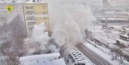 В Москве сгорел кафе-бар «Петтина»