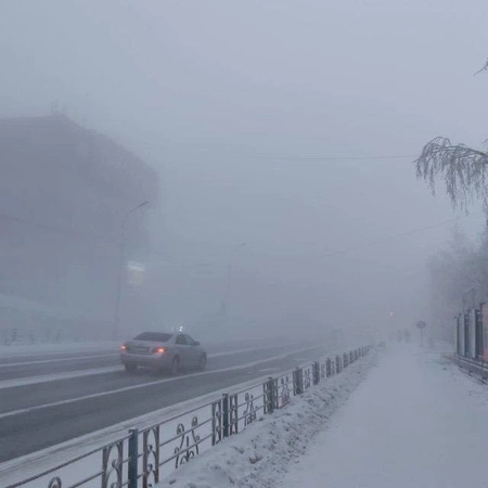В Республике Саха (Якутии) морозы ниже -50 °C