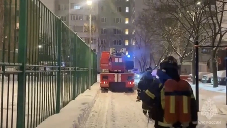 В Москве погибли двое детей в пожаре