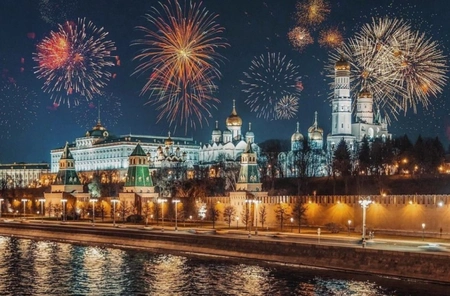 В Москве отменили салюты в новогоднюю ночь и Рождество