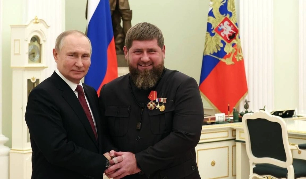 Владимир Путин наградил Рамзана Кадырова орденом «За заслуги перед Отечеством»
