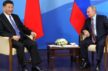 Лидеры России и Китая провели телефонный разговор