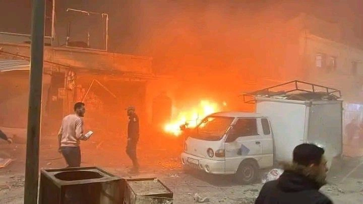 На севере Сирии в результате подрыва автомобиля погибли не менее 10 человек
