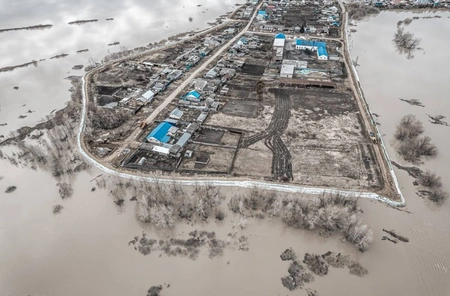 В Тюменской области вода подошла ко всем поселением Казанского района