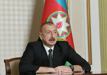 Президент Азербайджана прокомментировал просьбу Украины поставить военную технику 