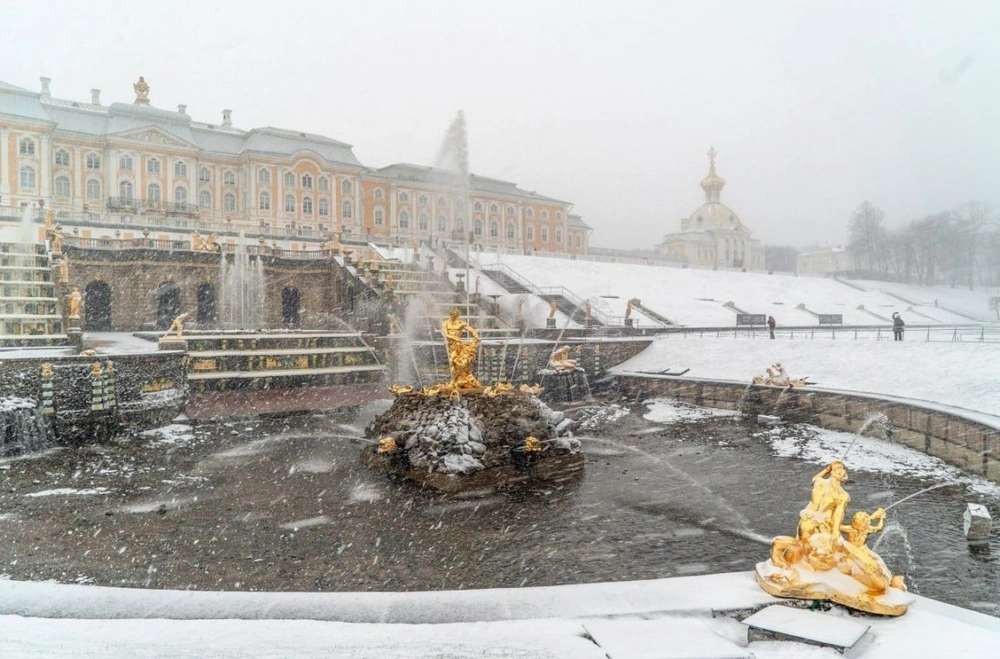 Высота снежного покрова в центре Санкт-Петербурга составила 11 см