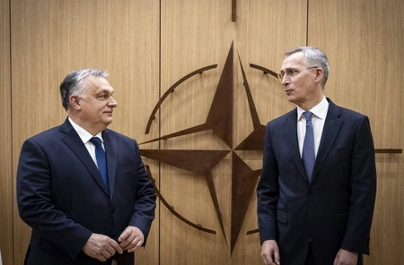 Премьер Венгрии и генсек НАТО провели переговоры