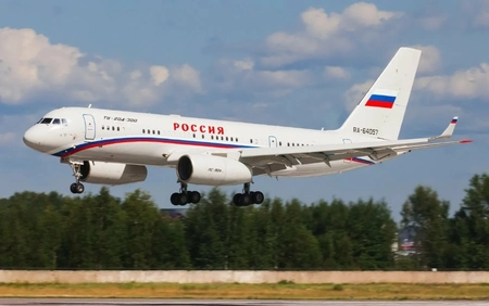 Самолет летного отряда «Россия» совершил посадку в Турции, где проходит обмен заключёнными